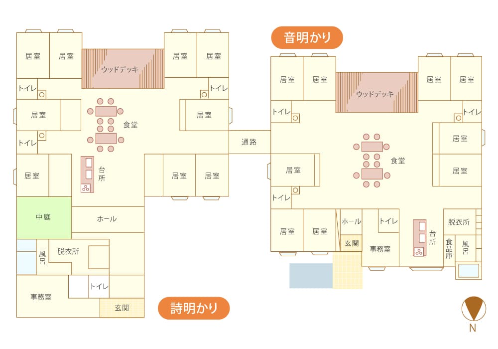 チアフル音明かり・詩明かり　間取り図